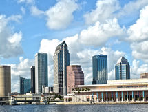 tampa florida downtown skyline