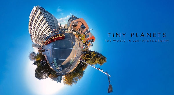 360 panorama Christchurch City Center