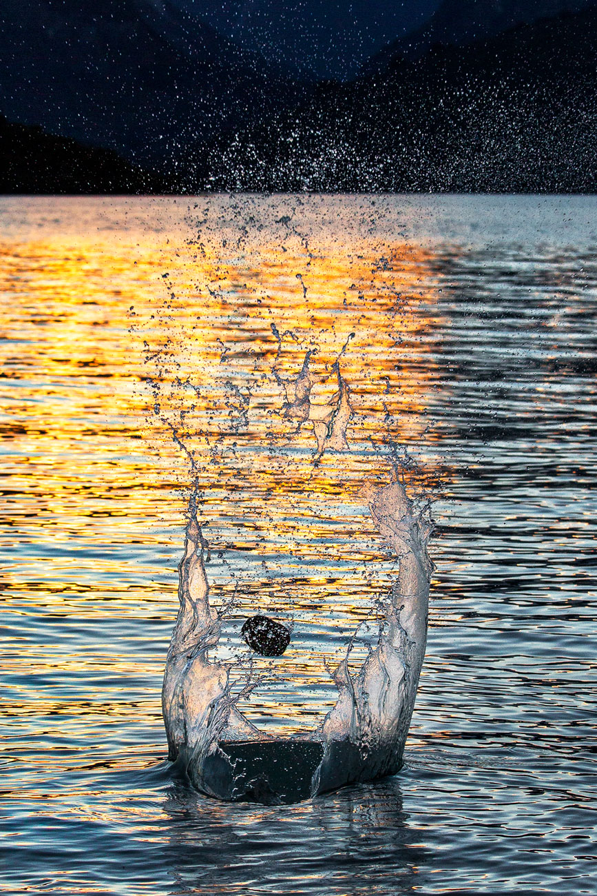 water-lake-skimming-stone-jar-wakatipu-lake-fineart