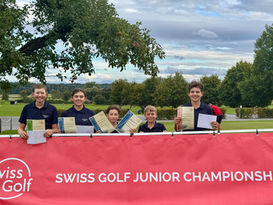 Erfolgreicher Finaltag für die GCB-Junioren beim Swiss Golf West-North Final U12 im Limpachtal