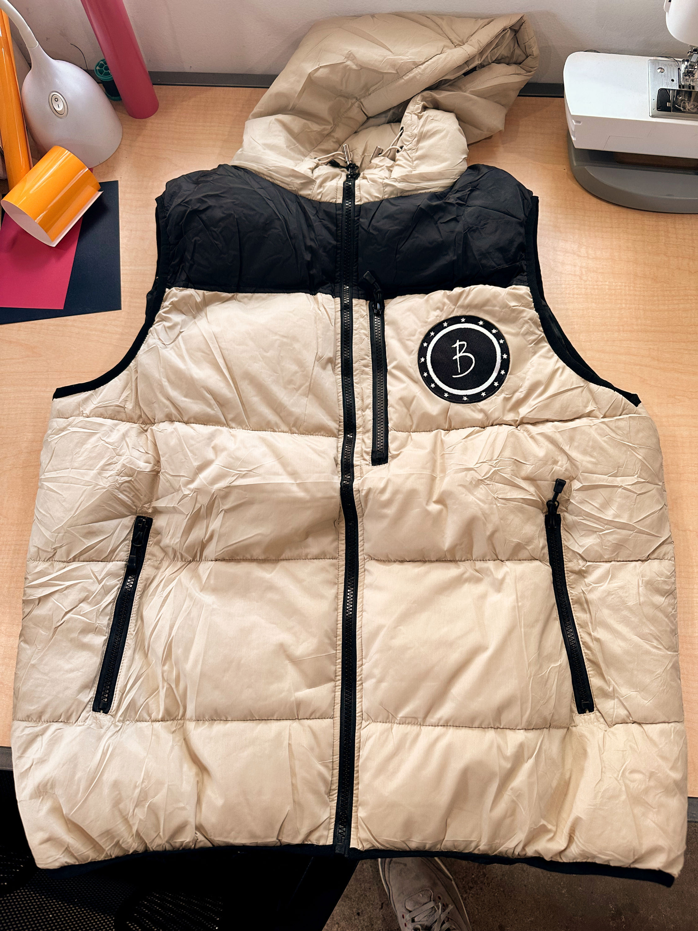 DINI Hooded Puff Vest