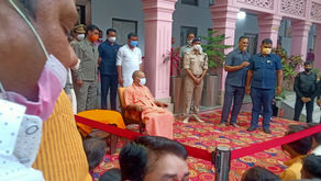 गोरखनाथ मंदिर में हुआ फगुआ गीत का आयोजन, सीएम योगी ने भी लिया हिस्सा- कोरॉना से सतर्क रहने की करी अप