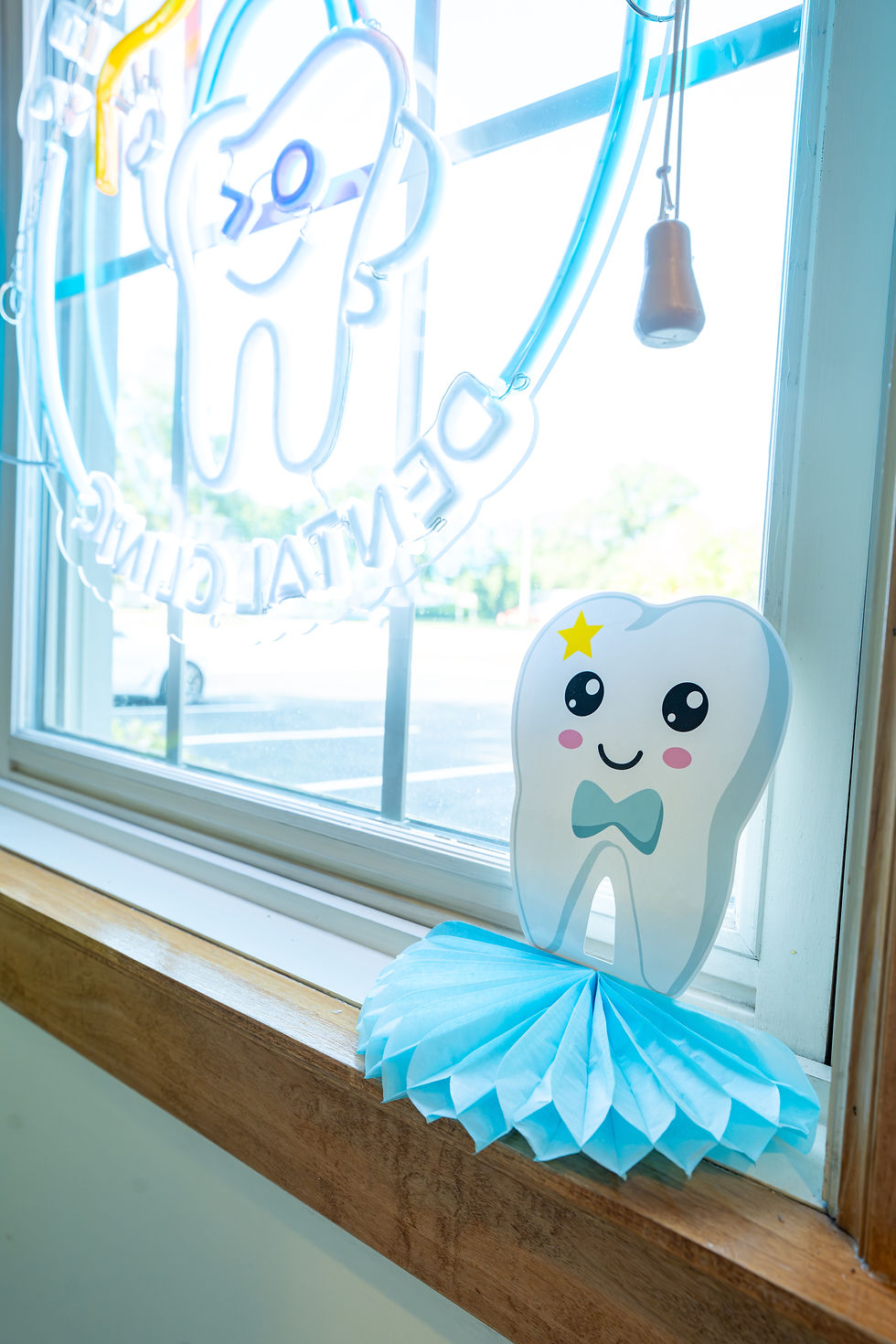 Studio Smiles Dental Clinic LED Sign with Prop