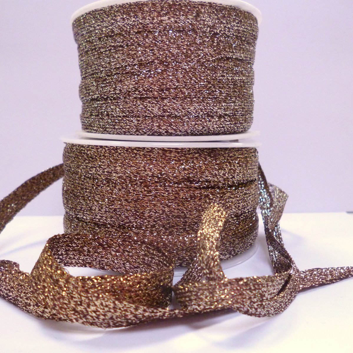 Lurex Braid :: Brown