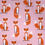 Thumbnail: Fabric :: Fabulous Foxes :: Pink