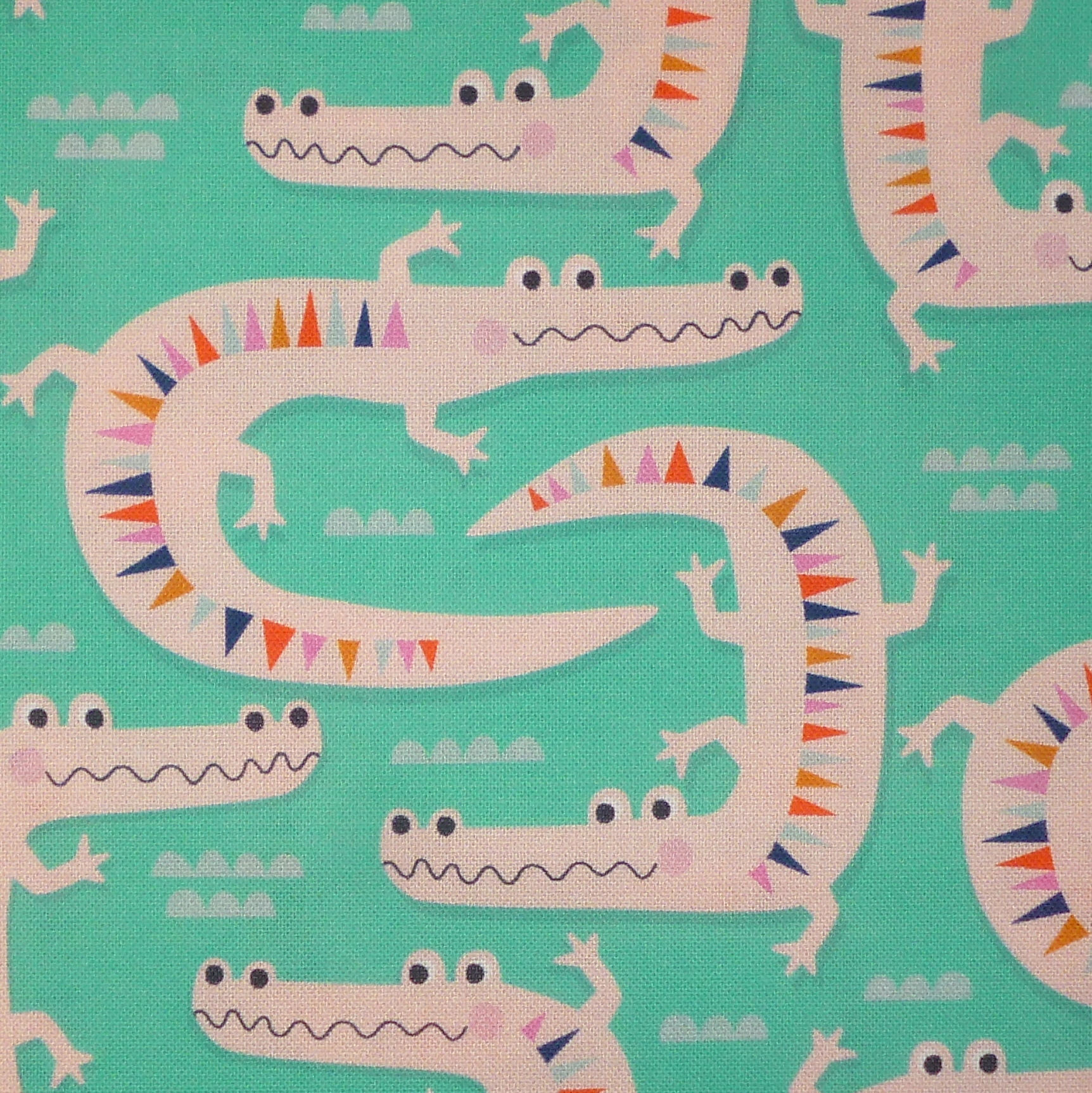 Fabric :: Dandelion Jungle :: Crocodile