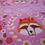 Thumbnail: Fabric Felt :: Vienna :: Pink Racoon on Natural