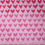 Thumbnail: Fabric :: Hello Sweetheart :: Pink Rainbow Hearts on Pink