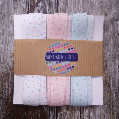 Pastel Collection pastel dot paperandstring