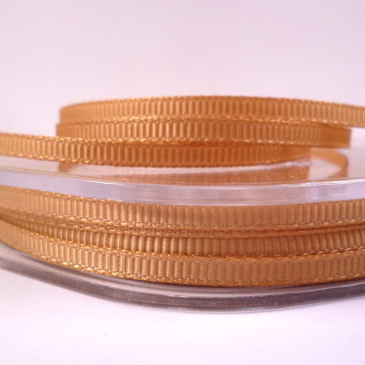 3mm Mini Grosgrain Ribbon (5 metres) :: Gold