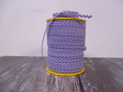 SALE 4mm tiny ric rac Light Orchid | paper-and-string