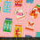 Thumbnail: Fabric :: Ruby Star Society Trinketry :: Matches on Pink