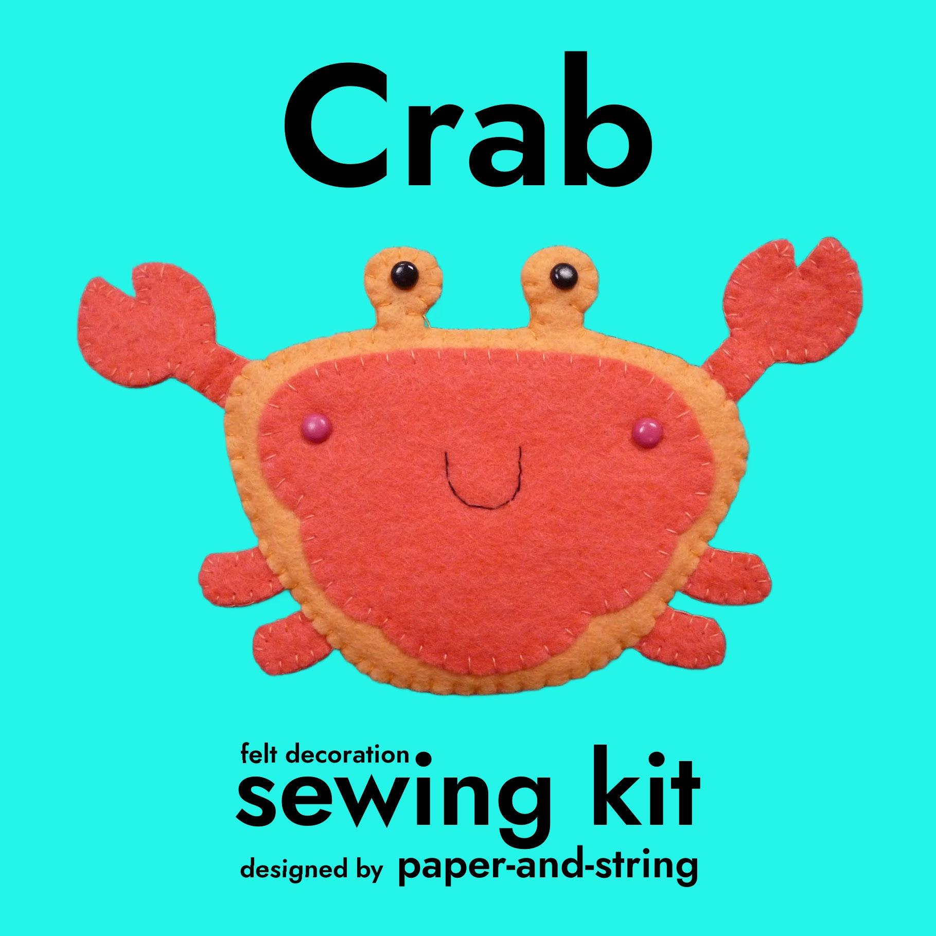 Crab:: Mini Sewing Kit
