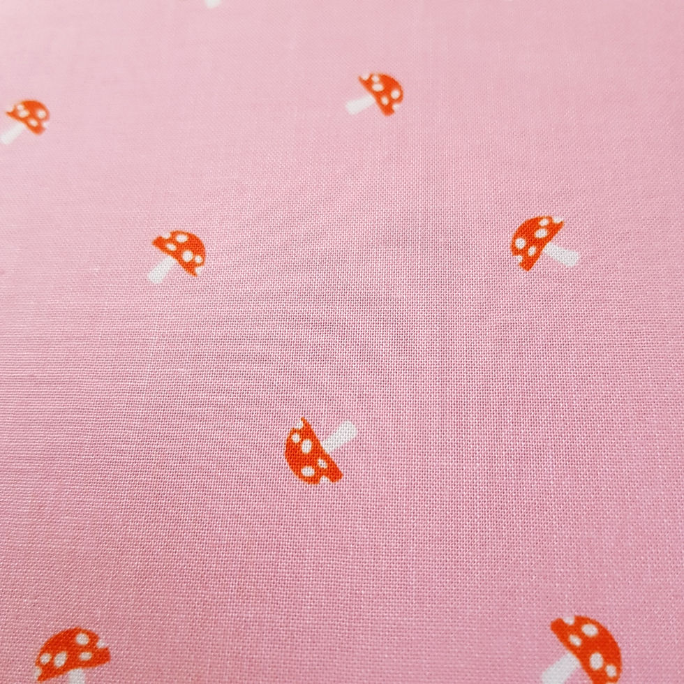 Thumbnail: Fabric :: Carousel :: Tiny Mushrooms Balmy
