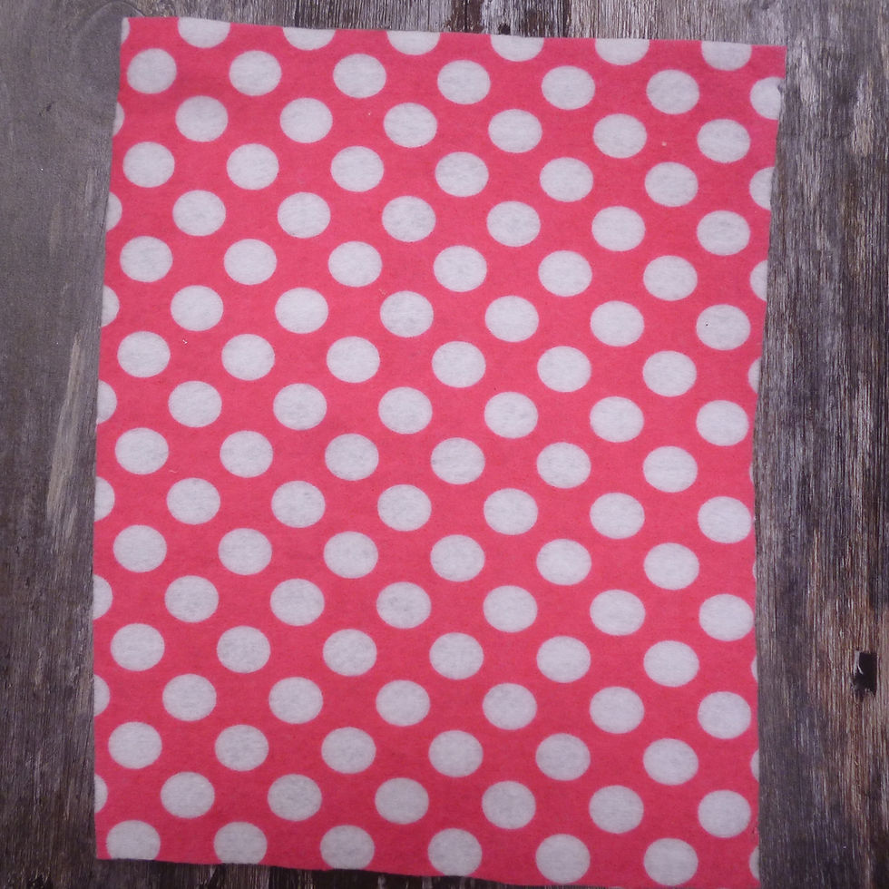 Thumbnail: Large Dot Felt :: Pink