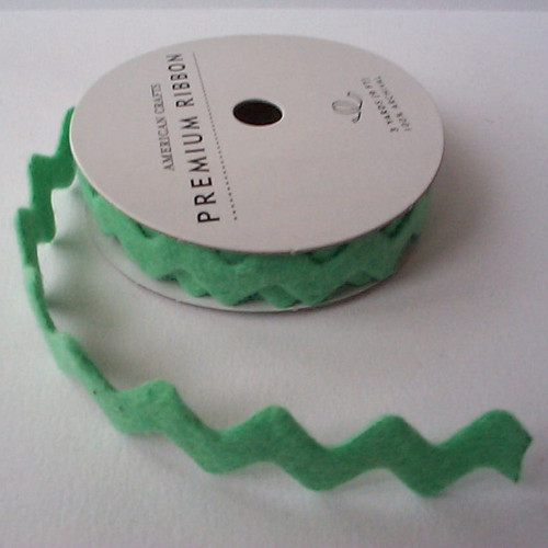 Felt Ric Rac :: Mint | paper-and-string