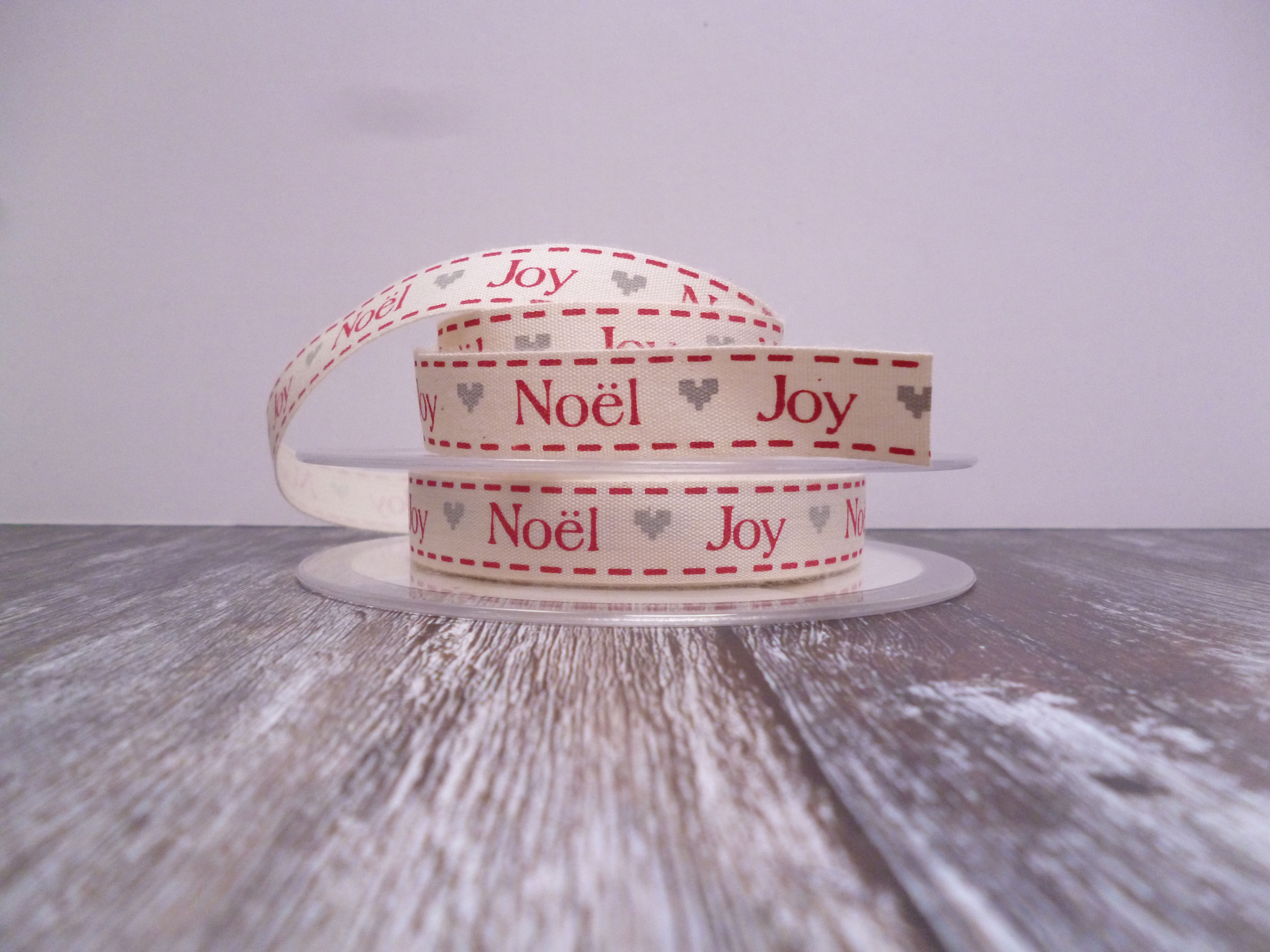 Cotton Christmas Ribbon :: Joy Noel