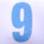 Make A Garland :: Number :: 9