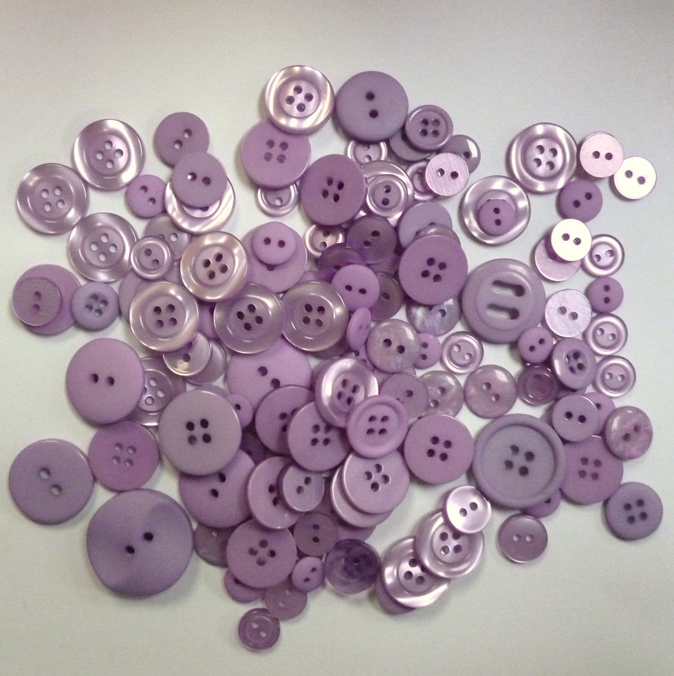 Dyed Buttons By Weight :: Lilac