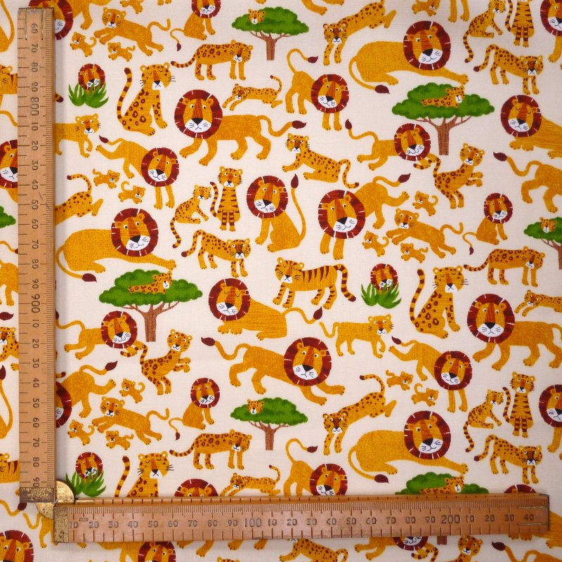 Thumbnail: Fabric :: Lions & Tigers