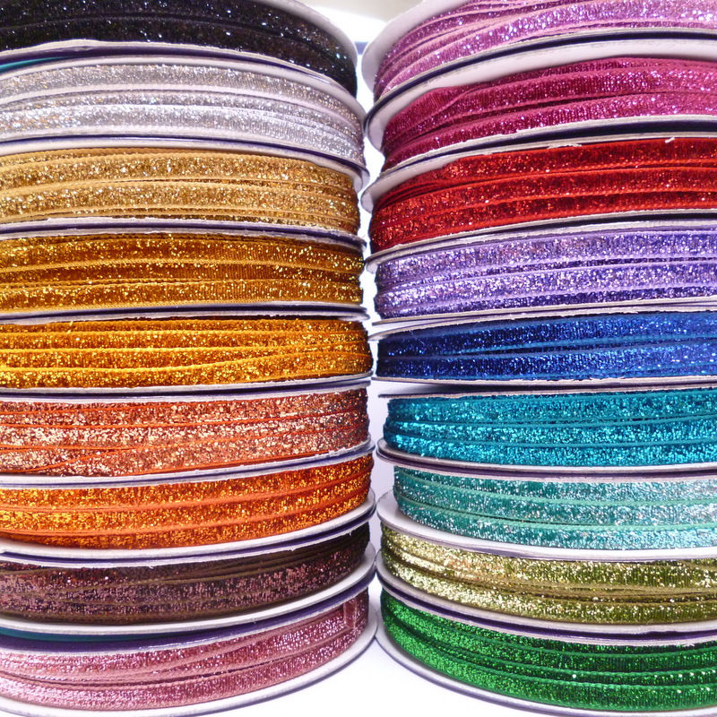 5mm glitter velvet
