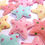 Thumbnail: Padded Stars :: Pastel Fine Glitter & Polka Dots pack of 15