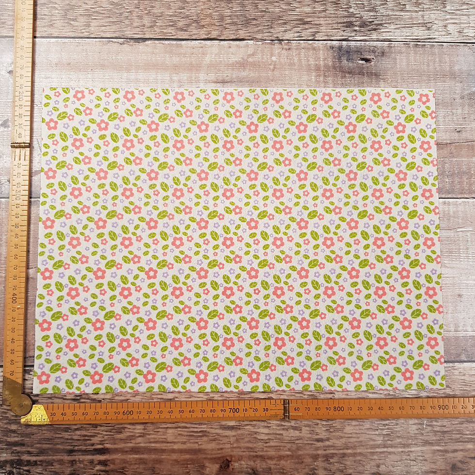 Thumbnail: Biscuit : Floral Felt