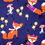 Thumbnail: Fabric :: Foxwood :: Navy Foxes