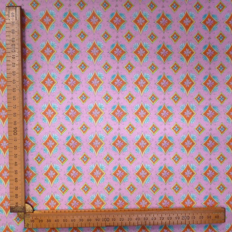 Thumbnail: Fabric :: Waltz of Whimsy :: Pink Charmed Diamonds