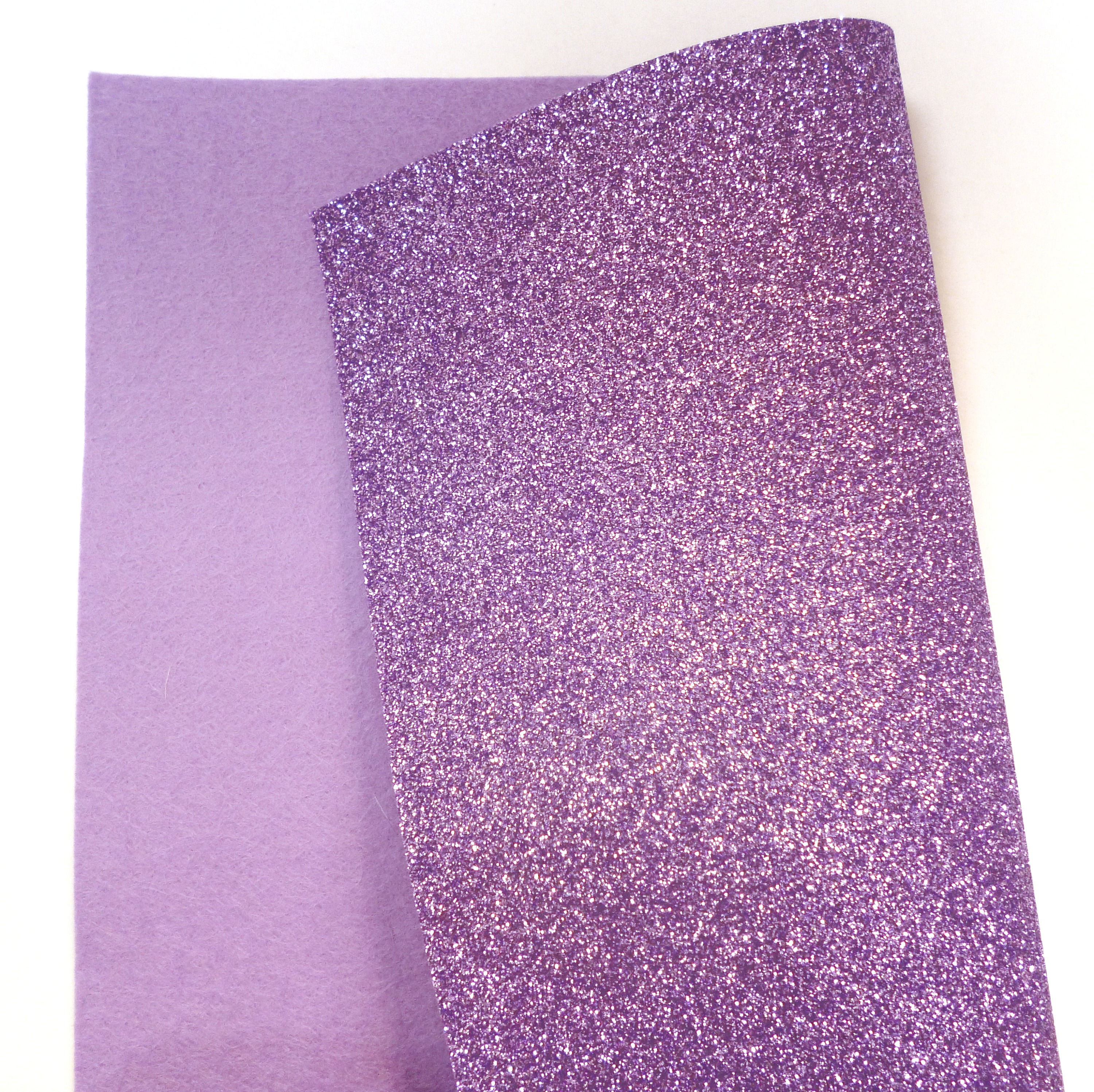Premium Felt & Glitter :: Lilac on Lilac