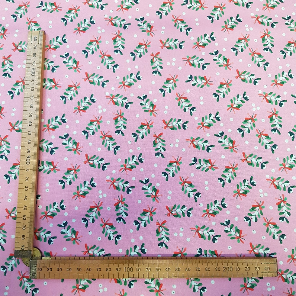 Thumbnail: Fabric :: Fa La La :: Mistletoe Rose