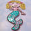 Thumbnail: Embroidered Motif :: Mermaid