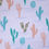 Thumbnail: Fabric :: Wide Tropical :: Cactus on White