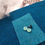 Thumbnail: Little Felt Bear Sewing Kit by Roll Top Bears, Teal