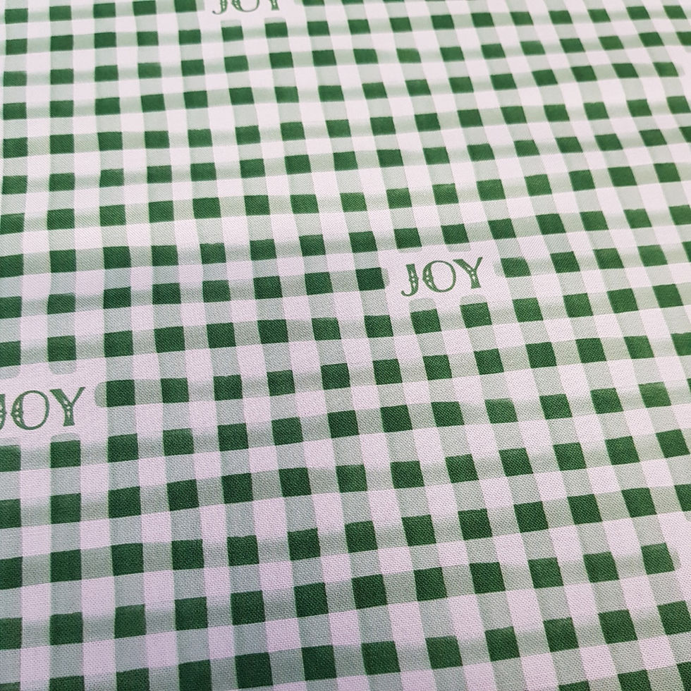 Thumbnail: Fabric :: Fa La La :: Emerald Gingham