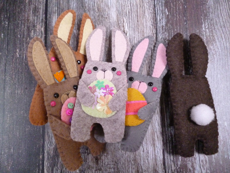 Thumbnail: Handmade Little Bunny + Easter Egg :: Bournville Bunny