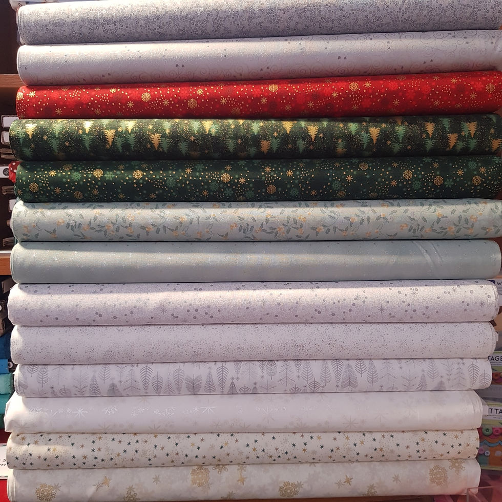 Thumbnail: Fabric :: we love Christmas :: Green & Trees