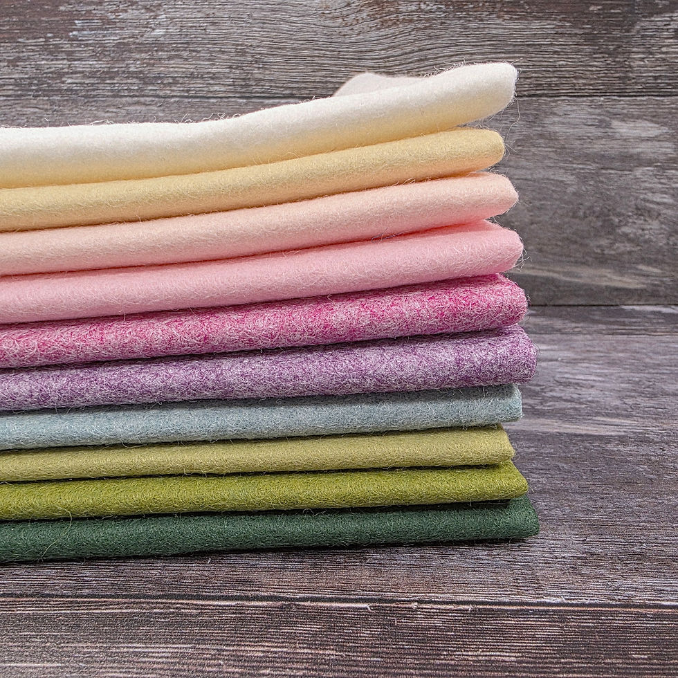 30% wool felt Packs