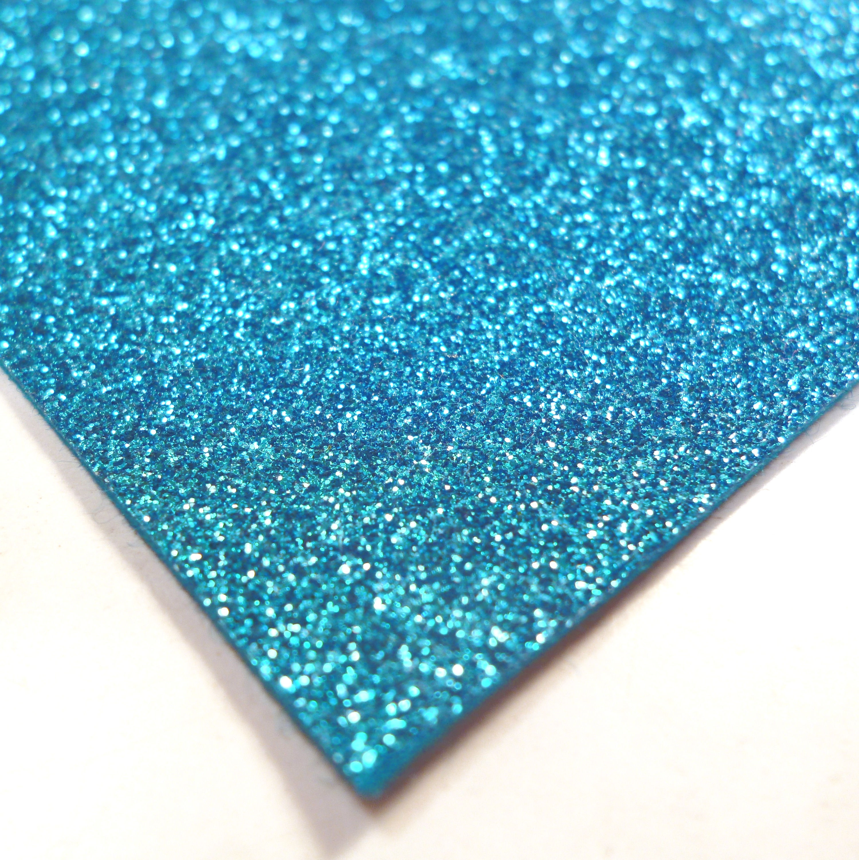 Turquoise Glitter :: HTV iron on material