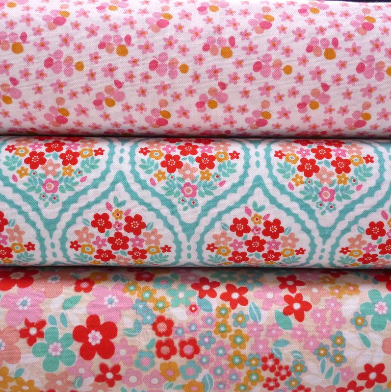 Thumbnail: Fabric :: Forget Me Not :: Pink Garden