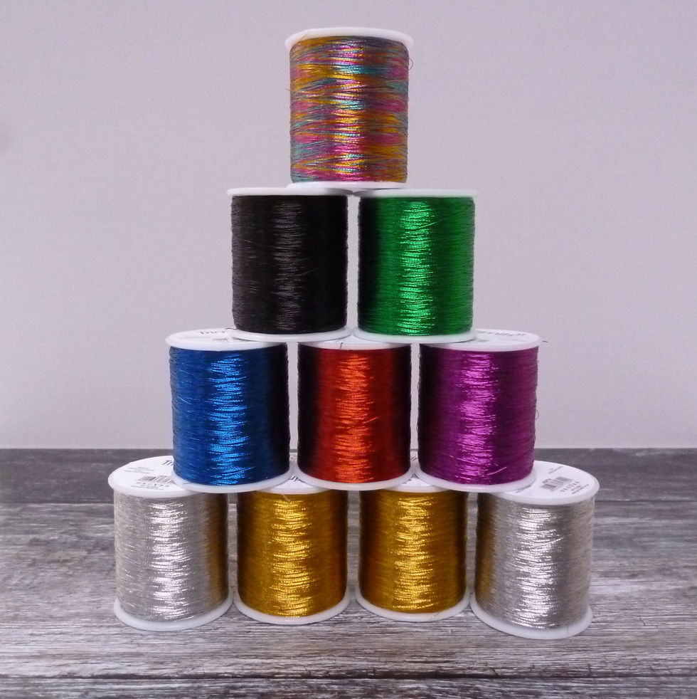 Thumbnail: Metallic Thread Spool Pack :: 10 spools (180m per spool)