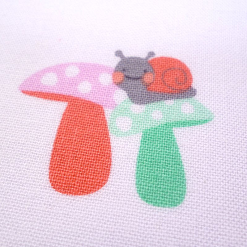 Thumbnail: Fabric :: The Gnomes :: Sprout the Gnome (white)