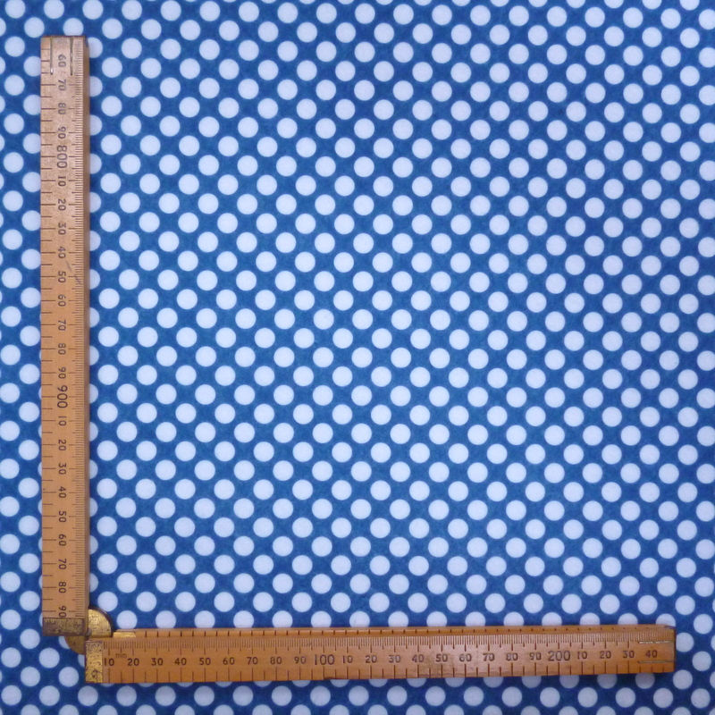 Thumbnail: Acrylic Felt from the roll :: Navy Dot