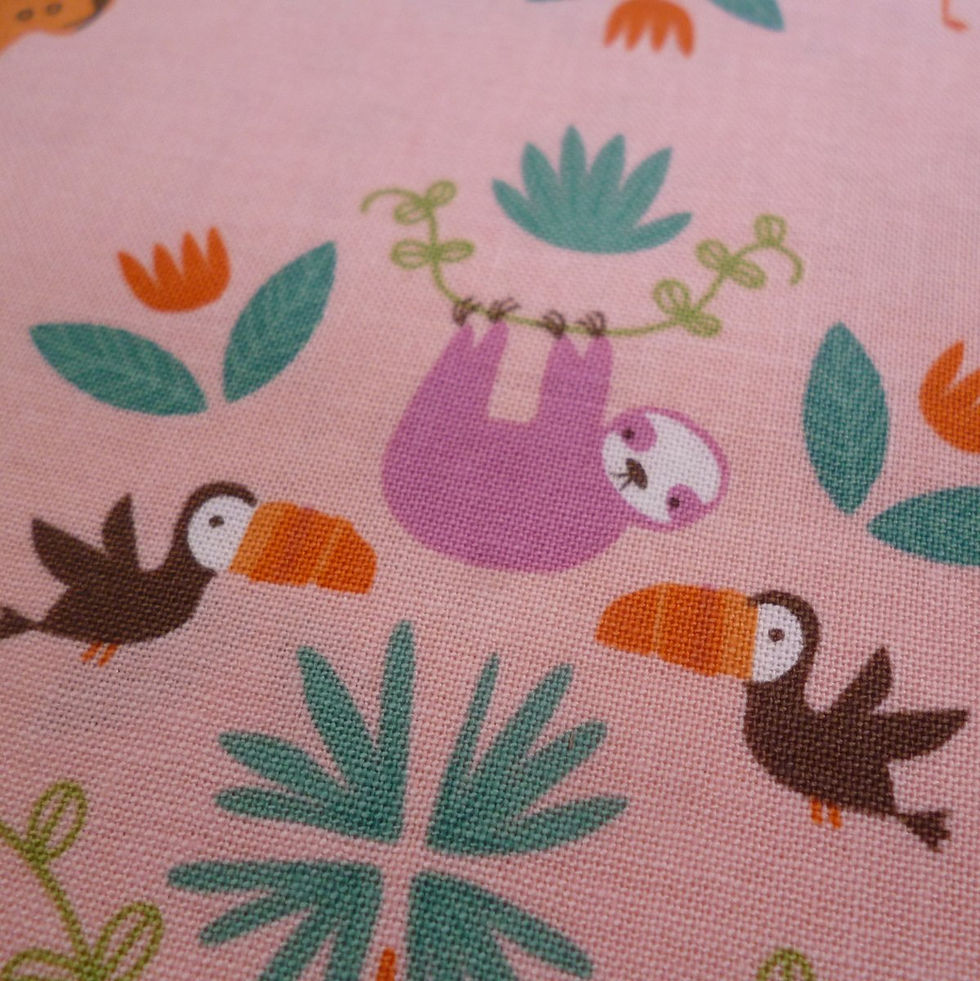 Thumbnail: LAST FEW Fabric Felt :: Under The Canopy :: Animals on Natural