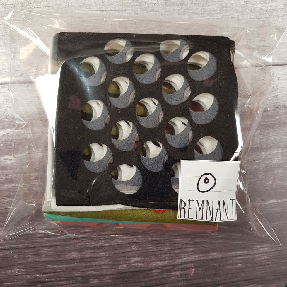 die cut offcuts mixed shapes (O)