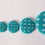 Thumbnail: Polka Dot Buttons :: Turquoise