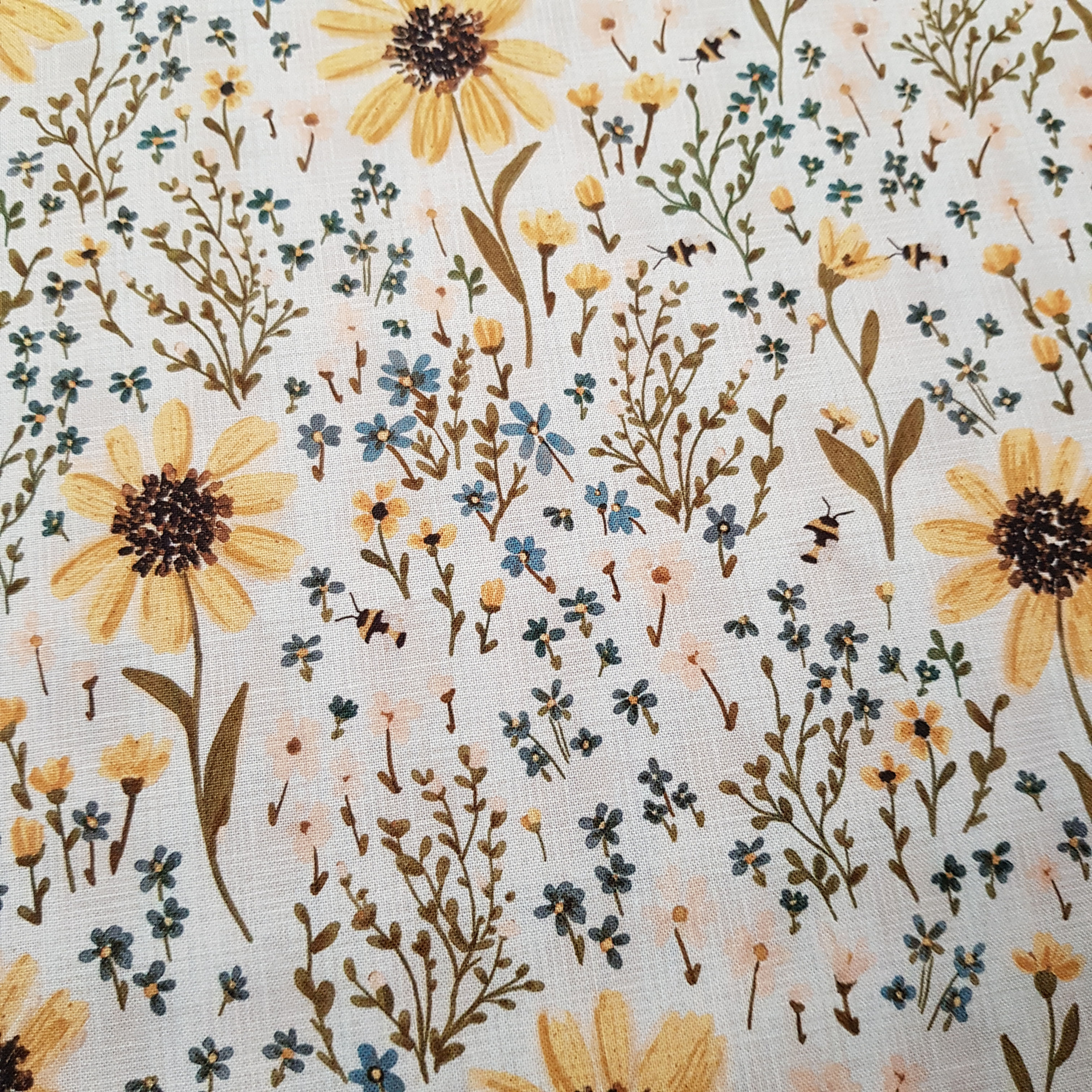 Fabric :: Humblebee :: Sunflower