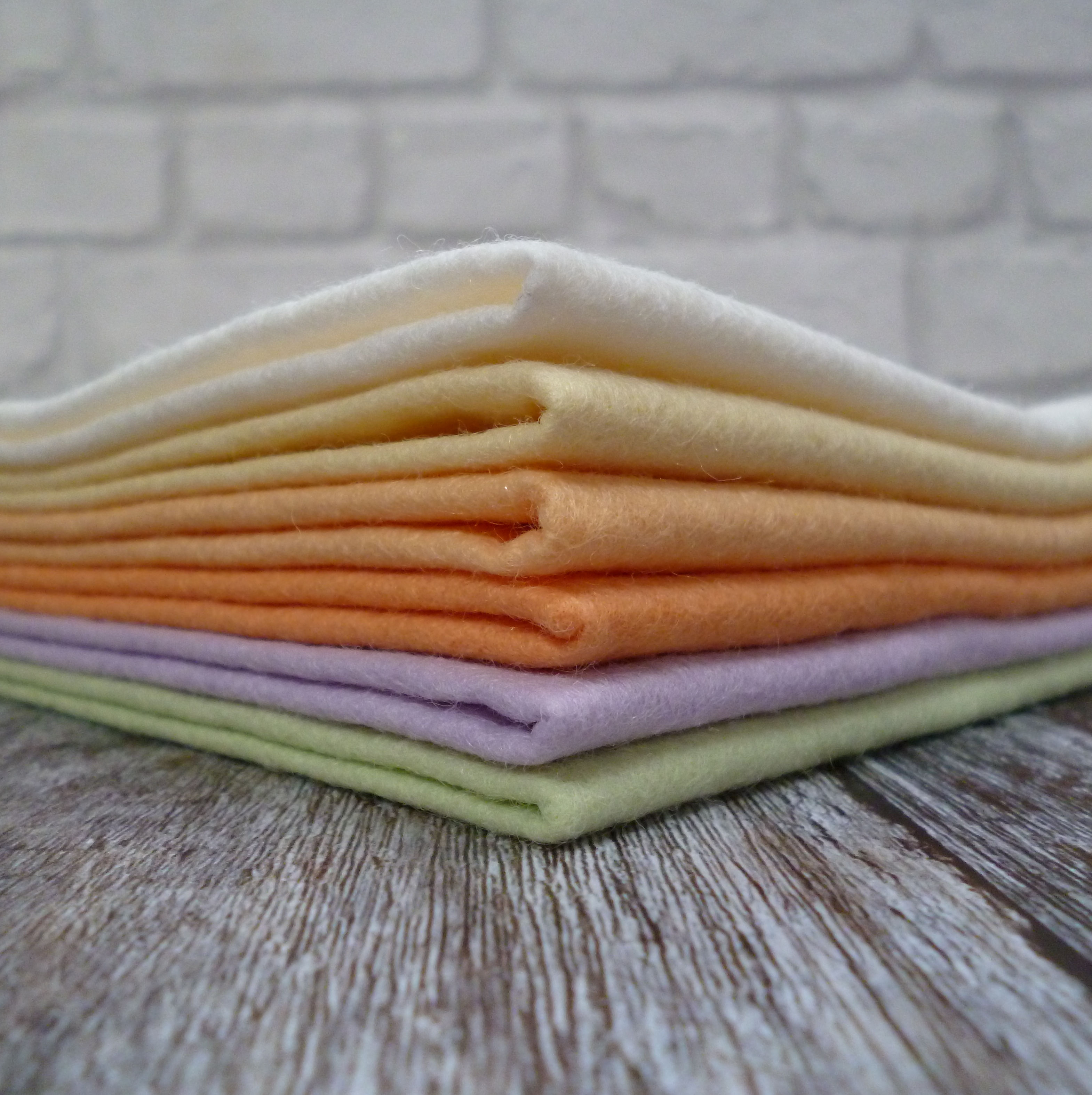 SORBET :: 6 piece felt colour pack