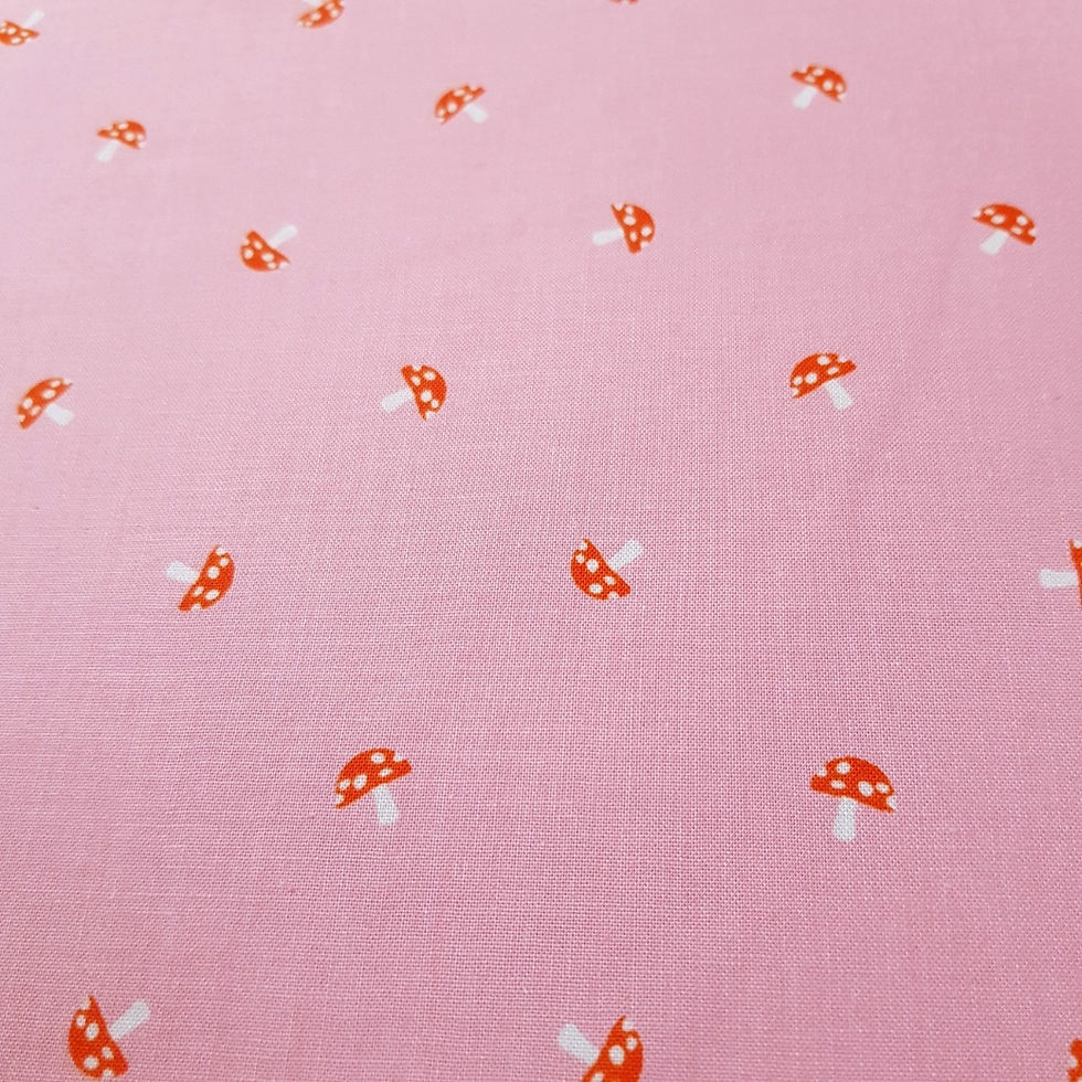 Thumbnail: Fabric :: Carousel :: Tiny Mushrooms Balmy