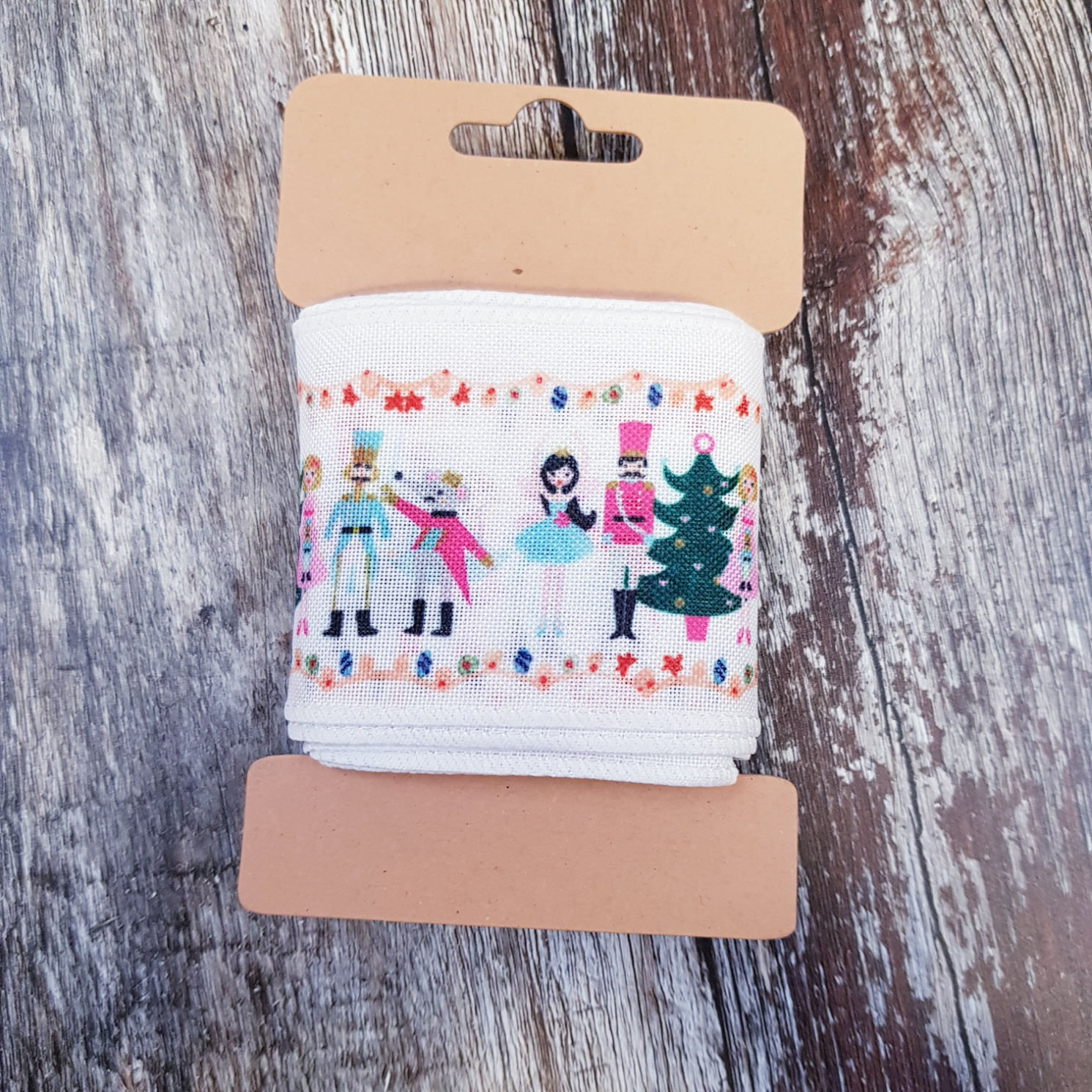 Wired Ribbon Card : : Nutcarcker